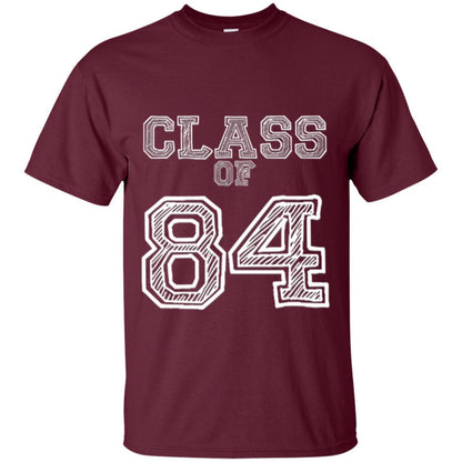 Class Of 1984 Reunion T-shirt Maroon