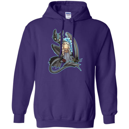 Dragon Night Fury Cartoon Shirt Purple