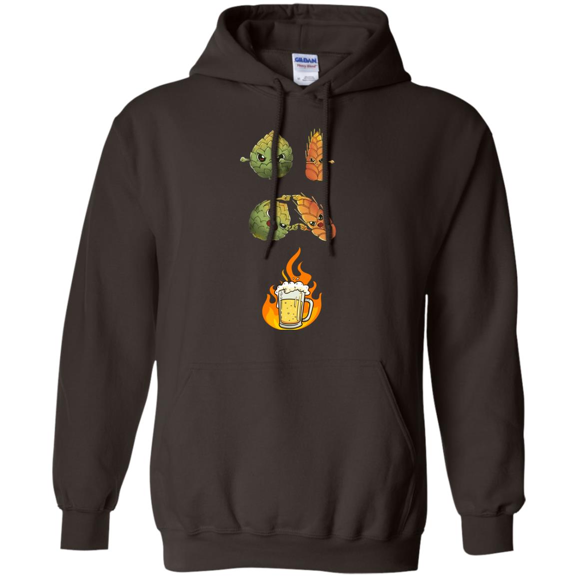Beer Lover T-shirt Beer Fusion Dark Chocolate