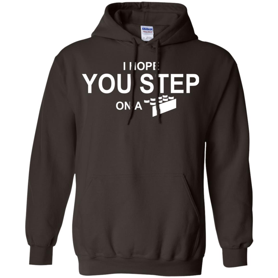 I Hope You Step On A Lego Shirts Dark Chocolate