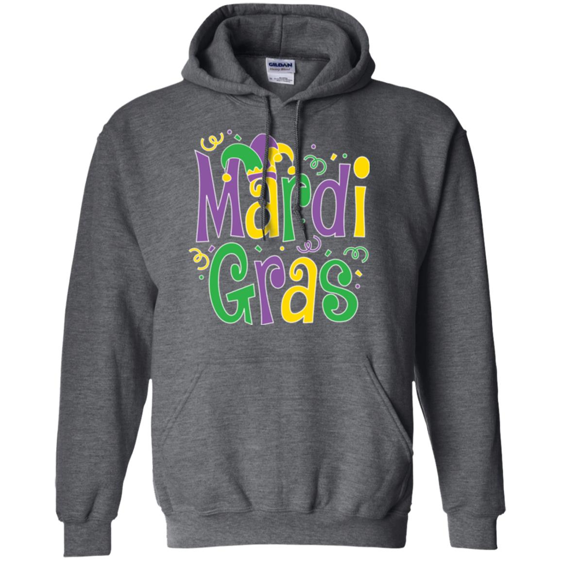 Mardi Gras T-shirt Mardi Gras Party T-shirt Dark Heather