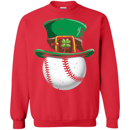 Leprechaun St. Patrick_s Day Baseball Ball T-shirt Red