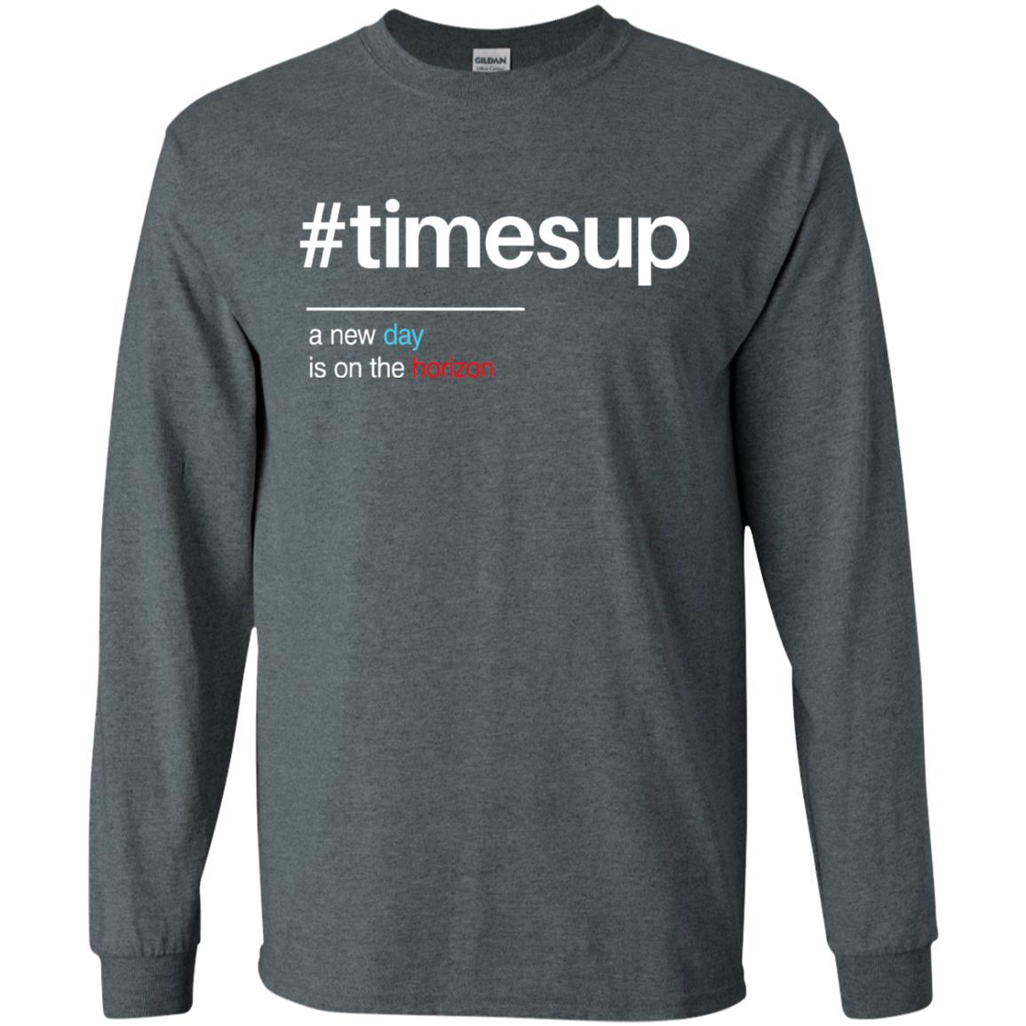 Women_s Right T-shirt Hash Tag Times Up Dark Heather