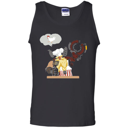 Overwatch Torbjorn Chef Spray T-shirt Black