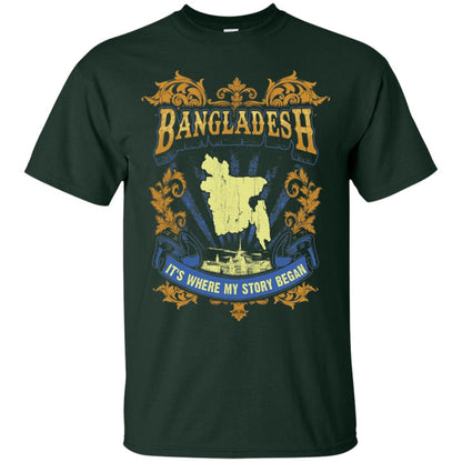 Bangladesh It_s Where My Story Began T-shirt Forest