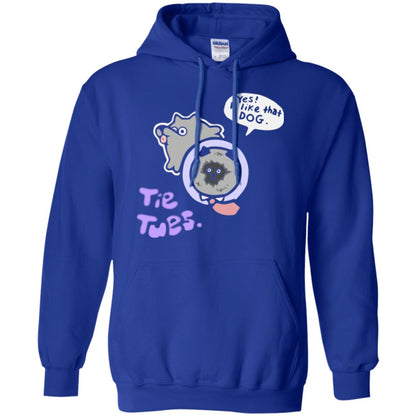 Yes I Like That Dog Tietuesday Dog Lover T-shirt Royal