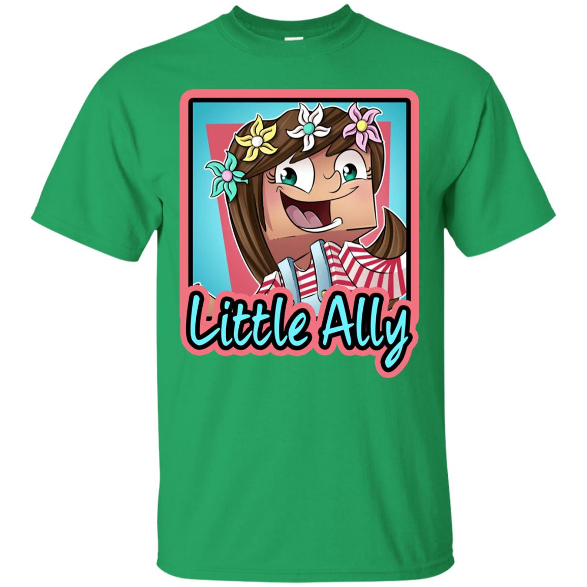 Little Ally Minecraft Little Club Adventures Shirt Irish Green