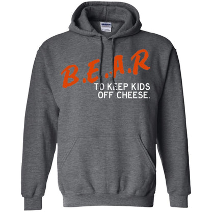 Chicago Football T-shirt B.e.a.r. To Keep Kids Off Cheese