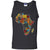 African Pride Traditional Ethnic Pattern Africa Map Shirt