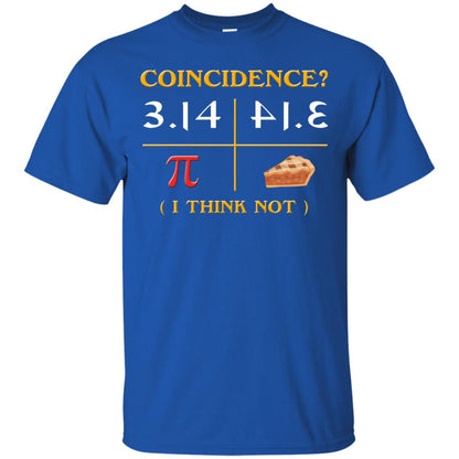 Pi Day 2018 Funny Pie Style T-shirt For Math Geeks Royal