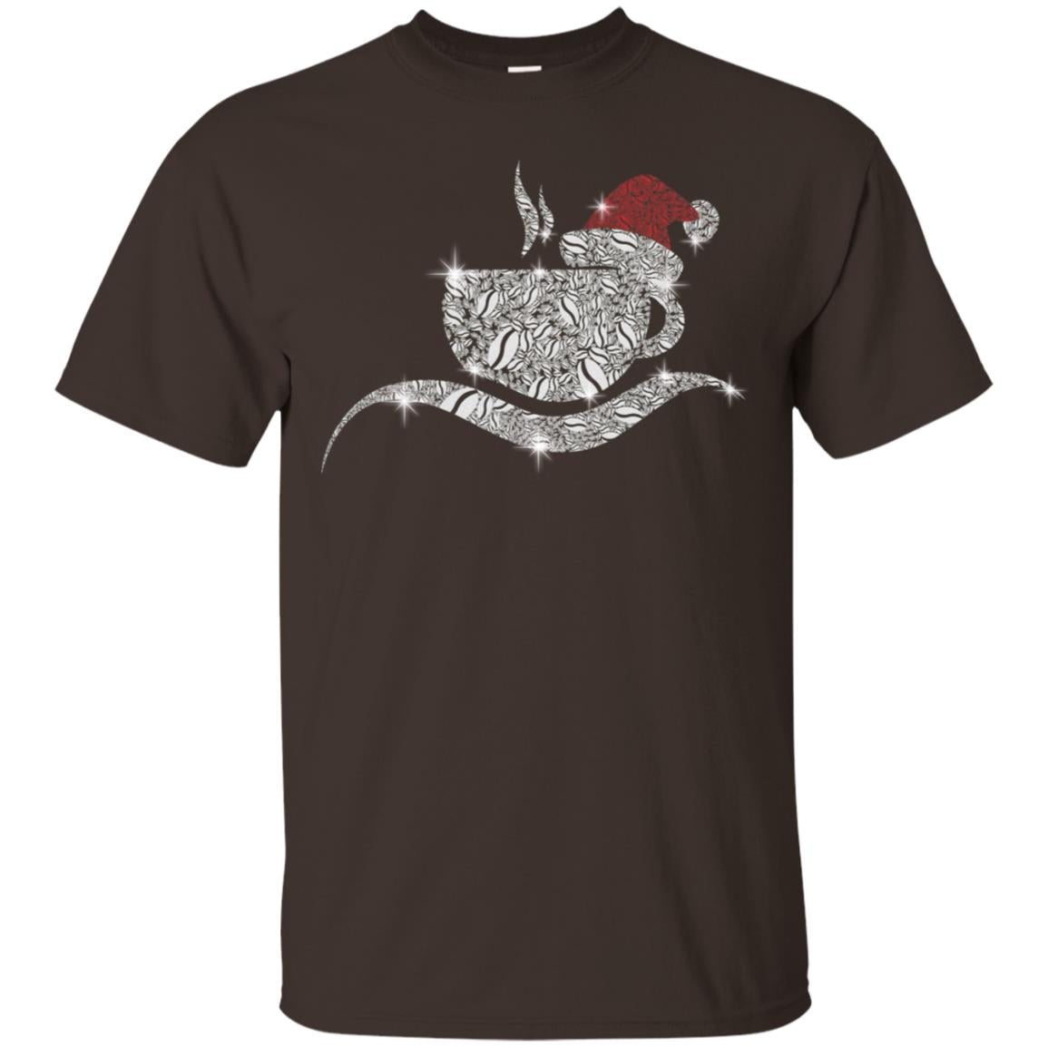 Coffee Glass Christmas Gift Drinking Lovers Shirt Dark Chocolate