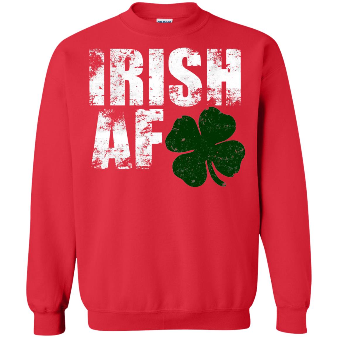Funny Irish St. Patrick_s Day T-shirt Red