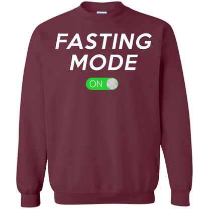 Funny Ramadan Fasting Mode On Shirt Maroon