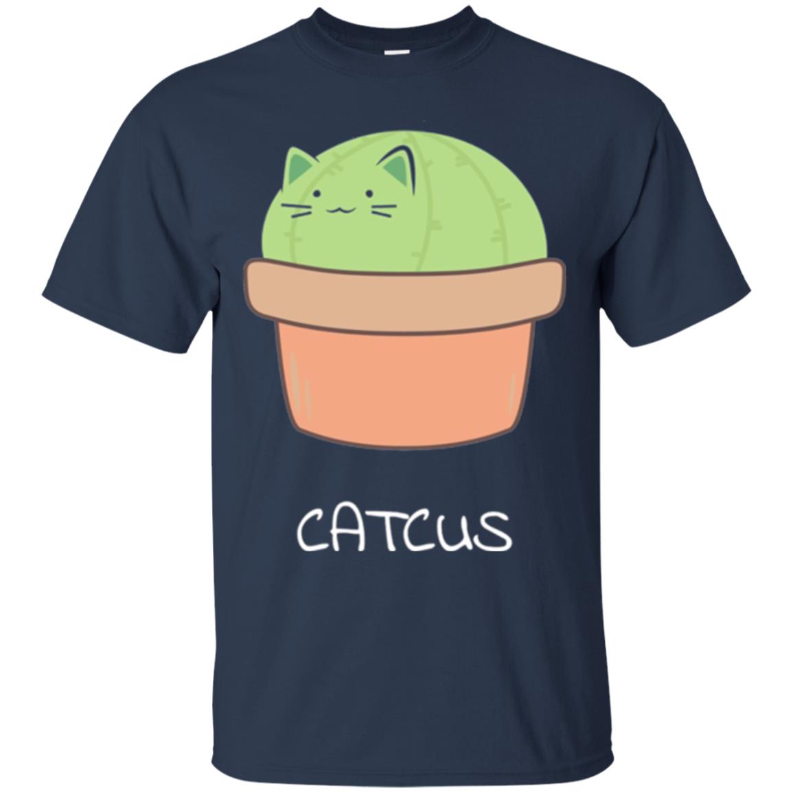 Cat Lovers T-shirt Catcus Navy