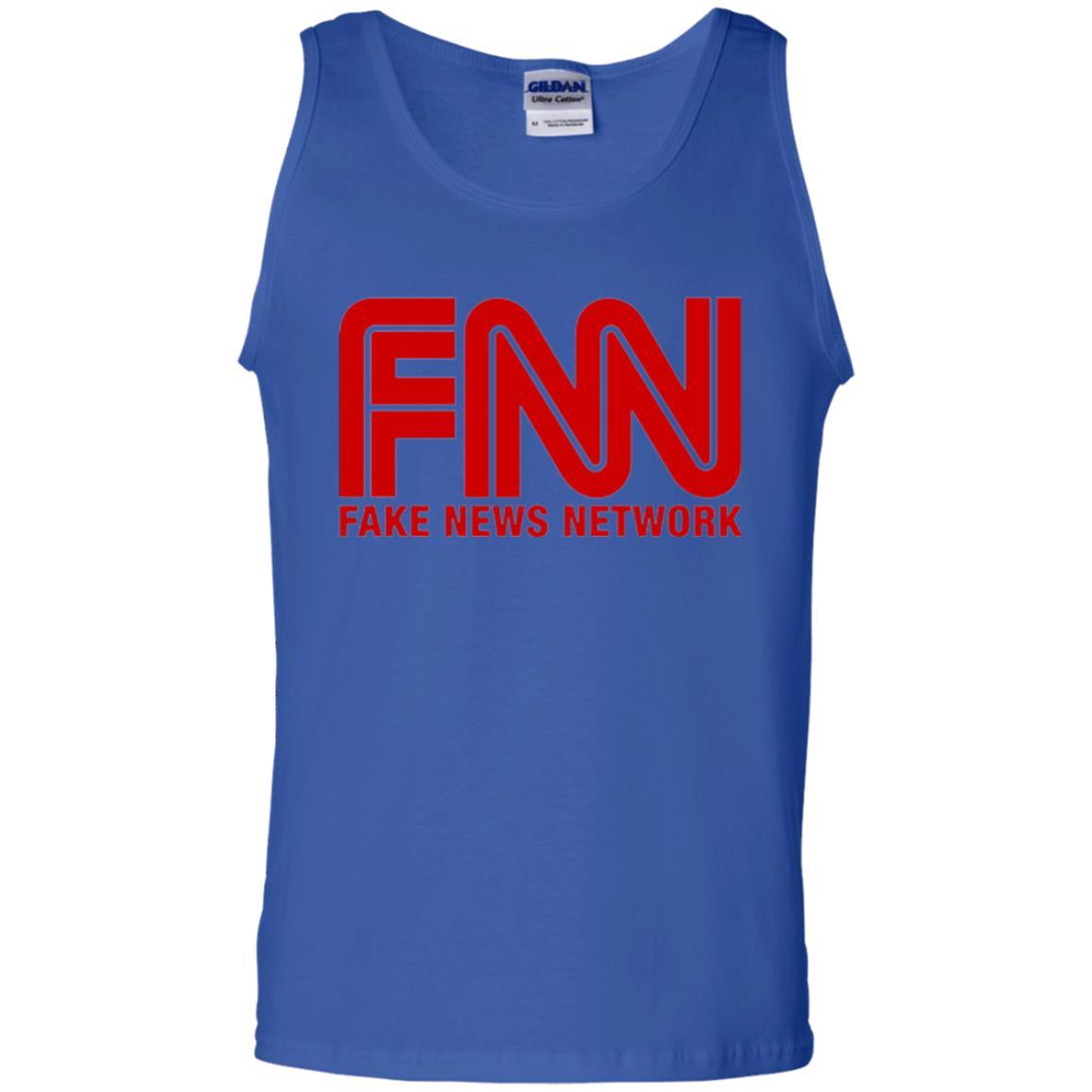 Anti Trump T-shirt Fnn Fake News Network T-shirt Royal