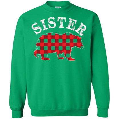 Family T-shirt Red Plaid Sister Bear Irish Green