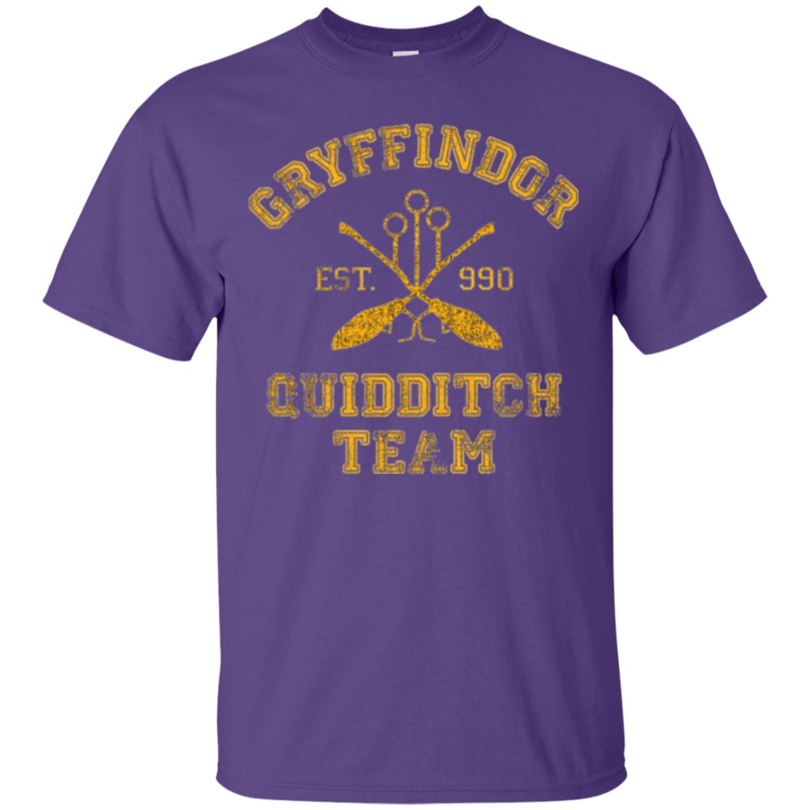 Gryffindor Quidditch Team T-shirt Purple