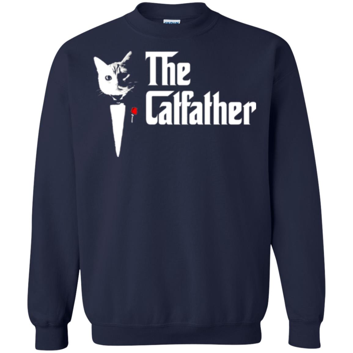 Daddy T-shirt The Catfather Navy