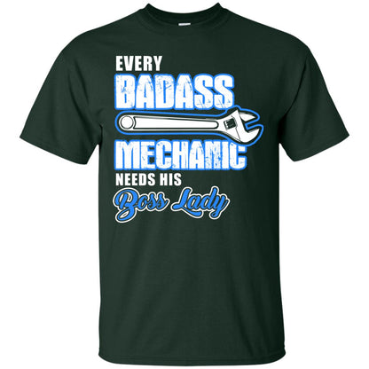 Every Badass Mechanic Needs His Boss Lady Shirt Forest
