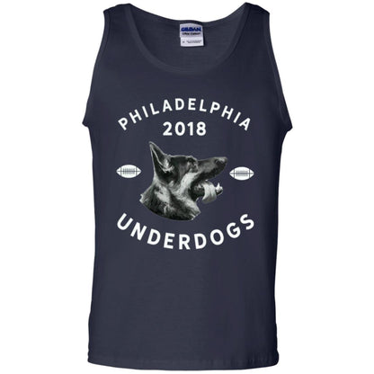 Dog Lover T-shirt Philly Philadelphia Underdogs 2018 Game Day Navy