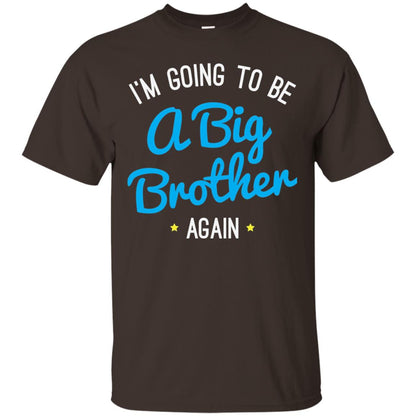 Big Brother Again T-shirt Happy New Baby Dark Chocolate