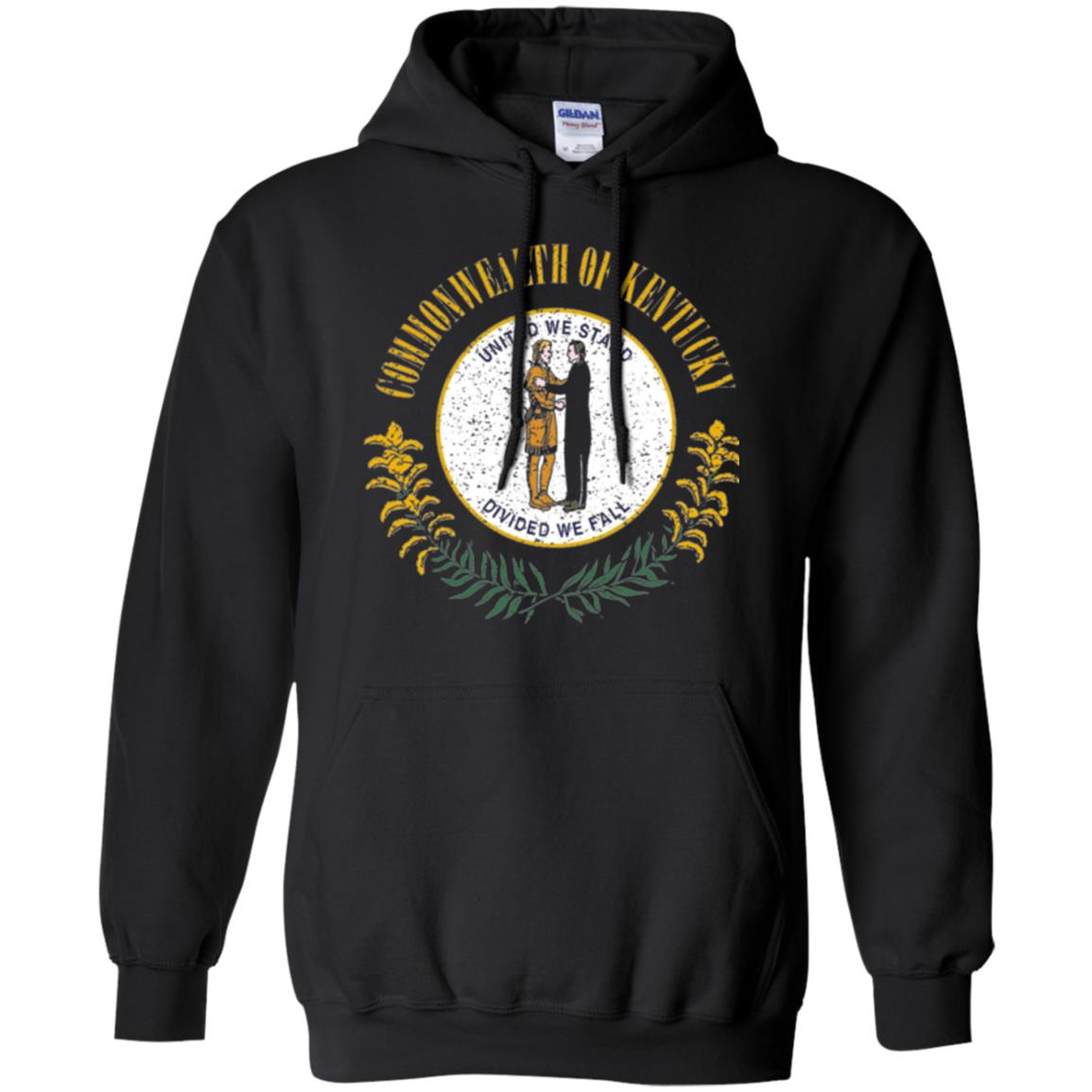 Kentucky State Flag T-shirt Black