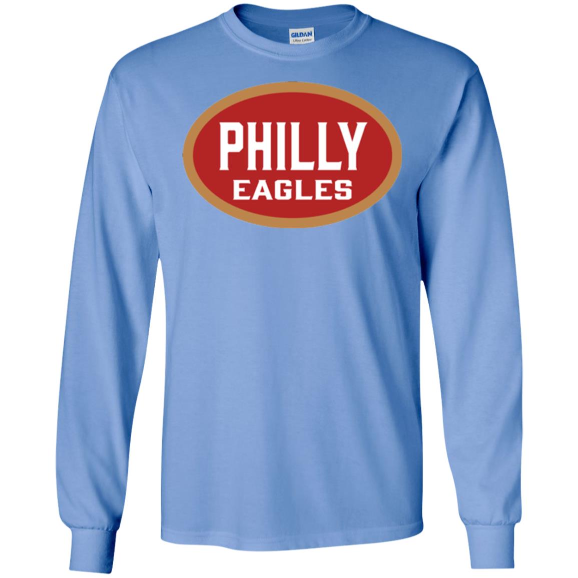 Football T-shirt Philly Eagles Carolina Blue