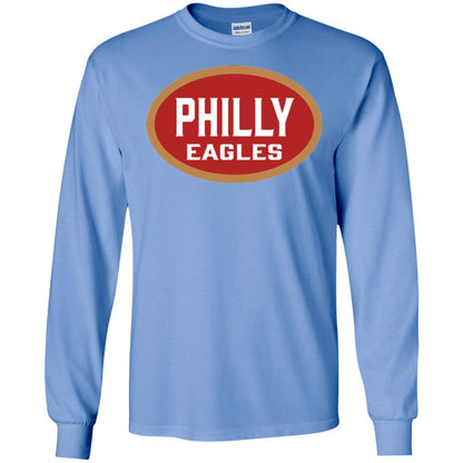 Football T-shirt Philly Eagles Carolina Blue