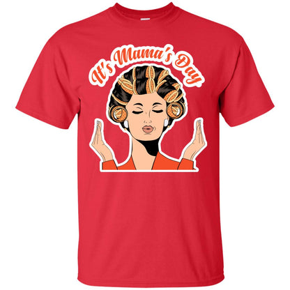 Its Mamas Day Mom Shirt Red