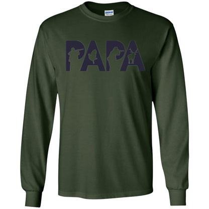 Hunter Dad T-shirt Forest Green