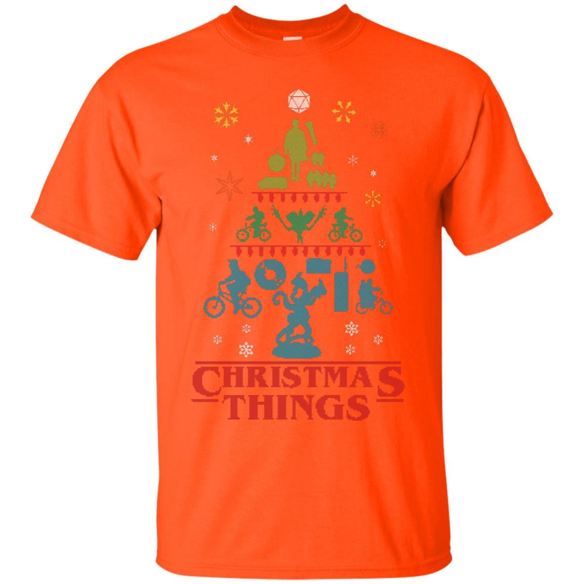 Christmas Things Shirts Orange