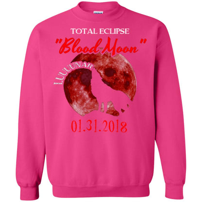 Eclipse T-shirt Total Eclipse Luuuunar Blood Moon Heliconia
