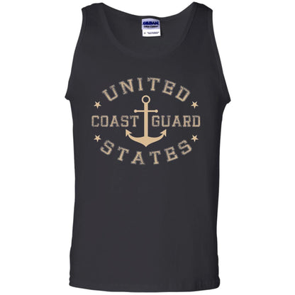 Coast Guard Birthday United States Anchor T-shirt Black