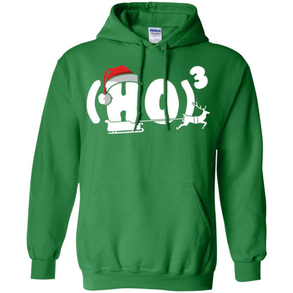 Christmas T-shirt Ho Ho Ho Irish Green