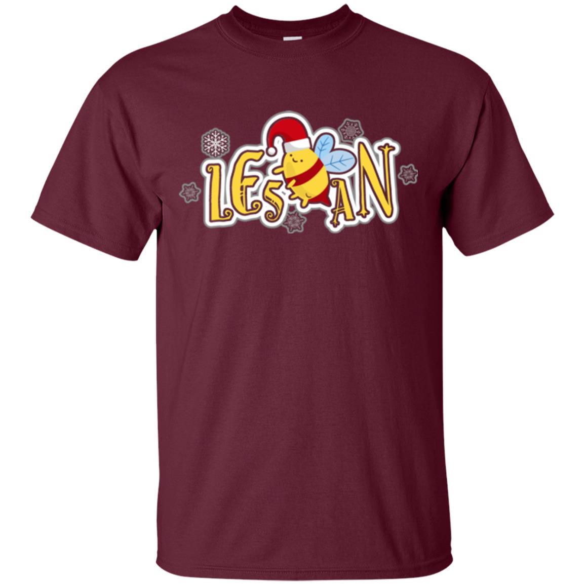 Lgbt T-shirt Les Bee An T-shirt Maroon