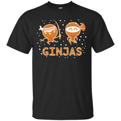 Christmas T-shirt Ginjas Black