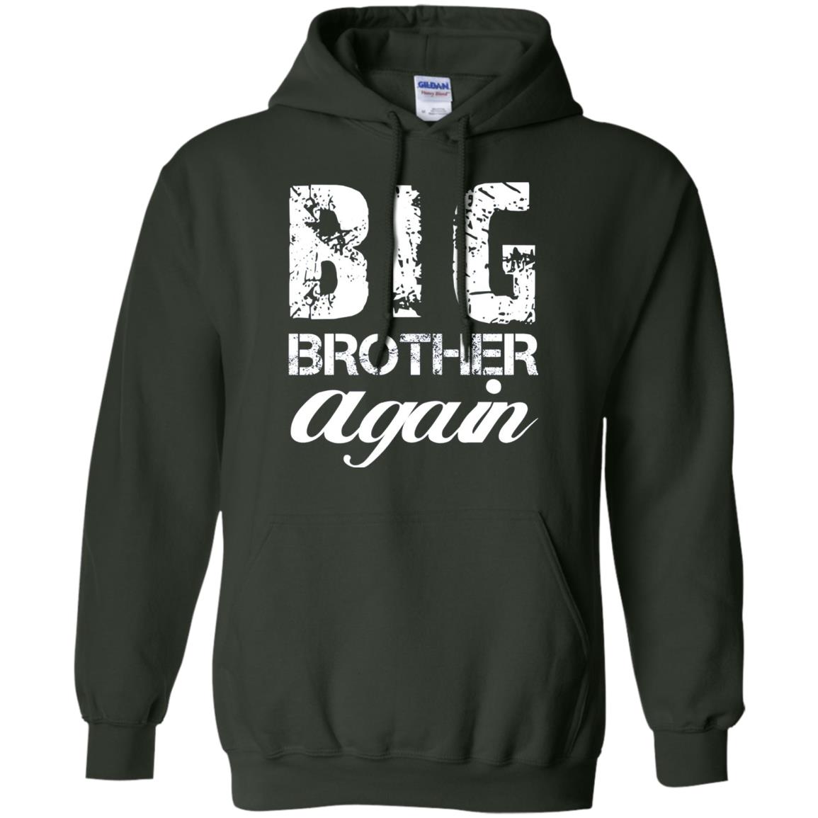 Big Brother Again T-shirt New Baby Forest Green