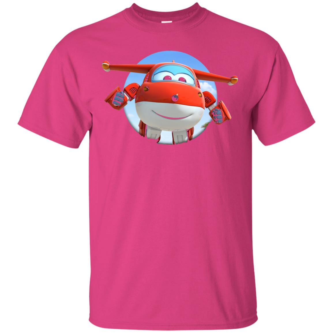 Super Wings Jett Movie Lover T-shirt Heliconia