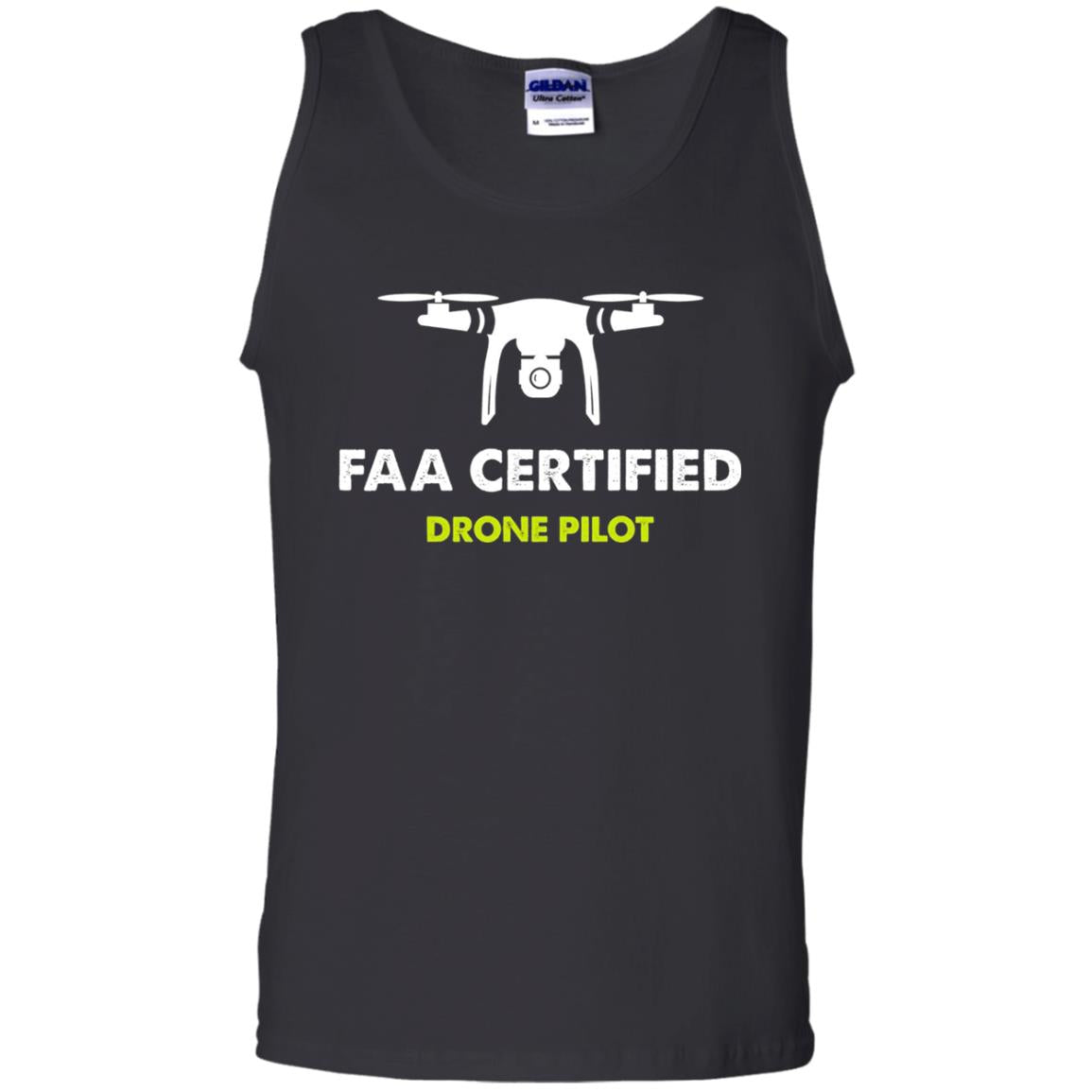 Faa Certified Drone Pilot T-shirt Black