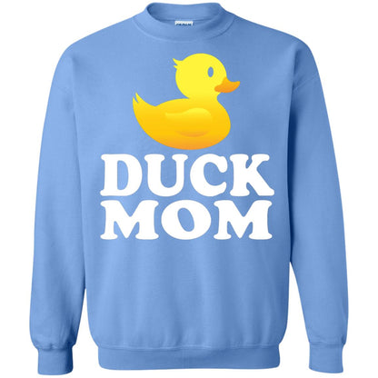 Duck Mom Funny Bird Lover T-shirt Carolina Blue