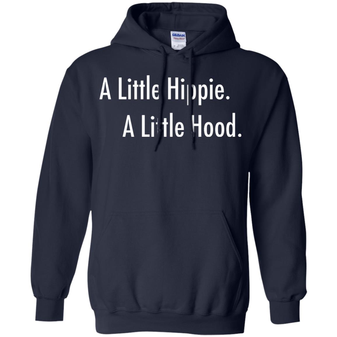 A Little Hippie A Little Hood Shirt Navy