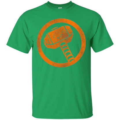 Thor Hammer T-shirt Irish Green