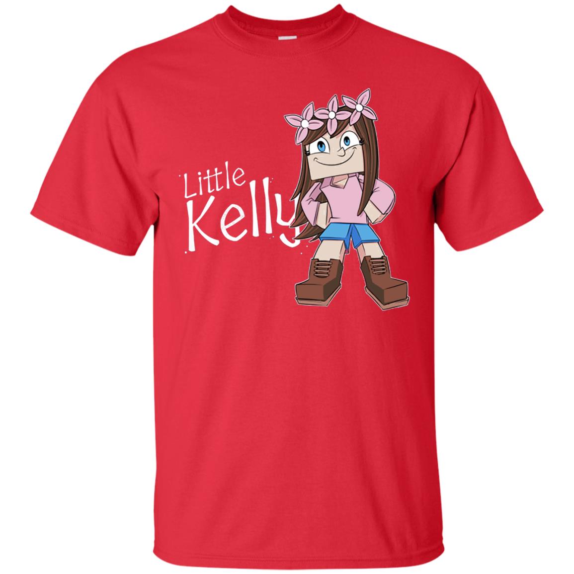 Little Kelly Minecraft Little Club Adventures Shirt Red