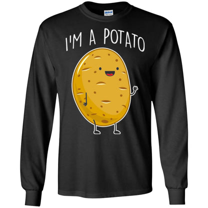 I Am Potato T-shirt Black