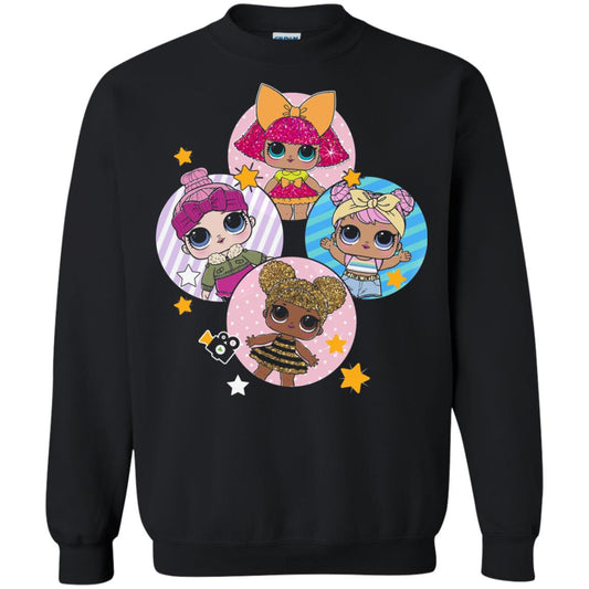 Dolls Lol Birthday #squadgoals Doll Lover T-shirt Black