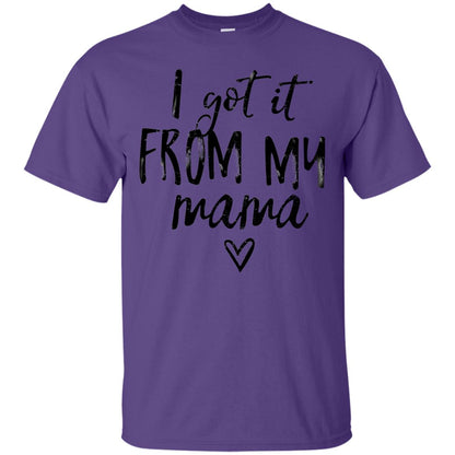 I Got It From Nana Grandchild Shirt Purple