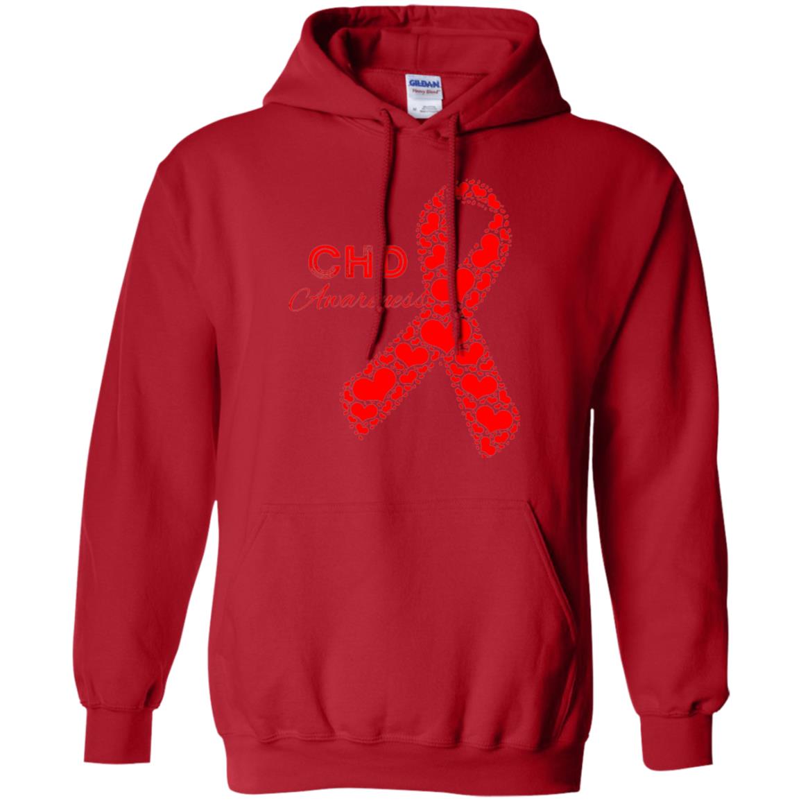 Chd Congenital Heart Defect Awareness T-shirt National Wear Red Red