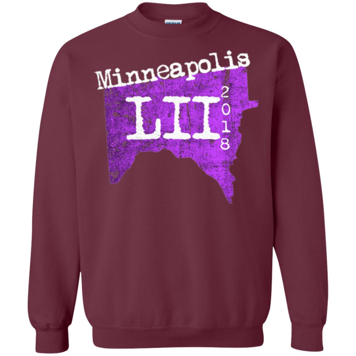 Football Lover T-shirt Minneapolis Minnesota 2018 T-shirt Maroon