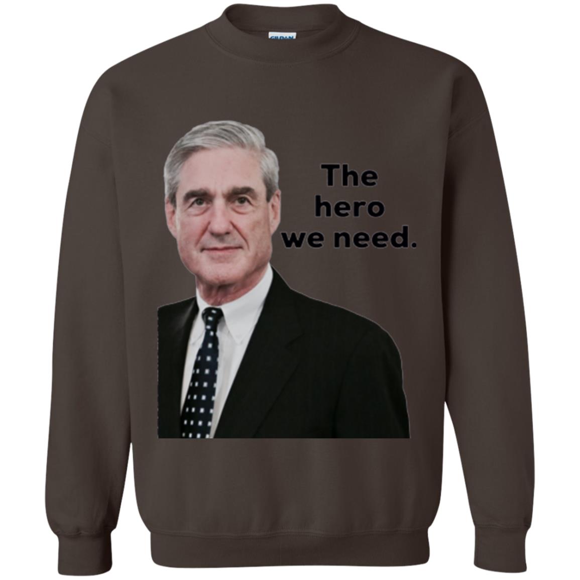 Fbi Director T-shirt The Hero We Need T-shirt Dark Chocolate