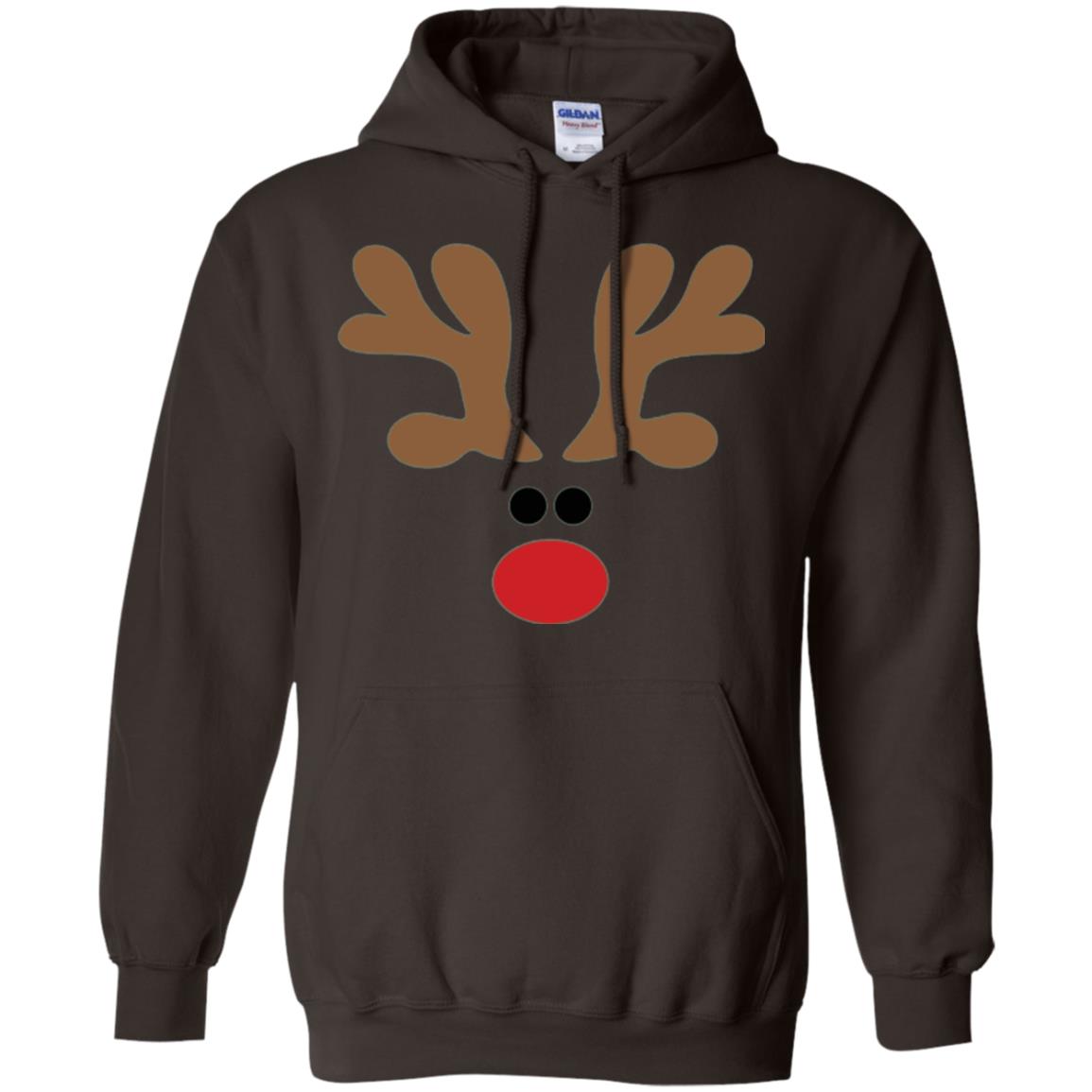 Christmas T-shirt Reindeer Dark Chocolate